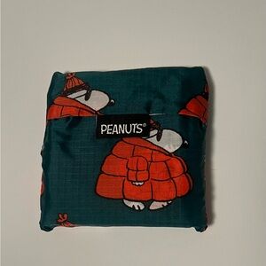 New Peanuts x Baggy Puffer Snoopy Joe Warm Reusable Bag - Blue